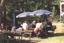 Open-air restaurant